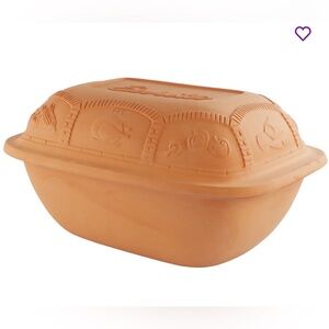 NEW Reston Lloyd Eurita 7.2 Qt Clay Baker Roaster • Made in Portugal 🍞🔥